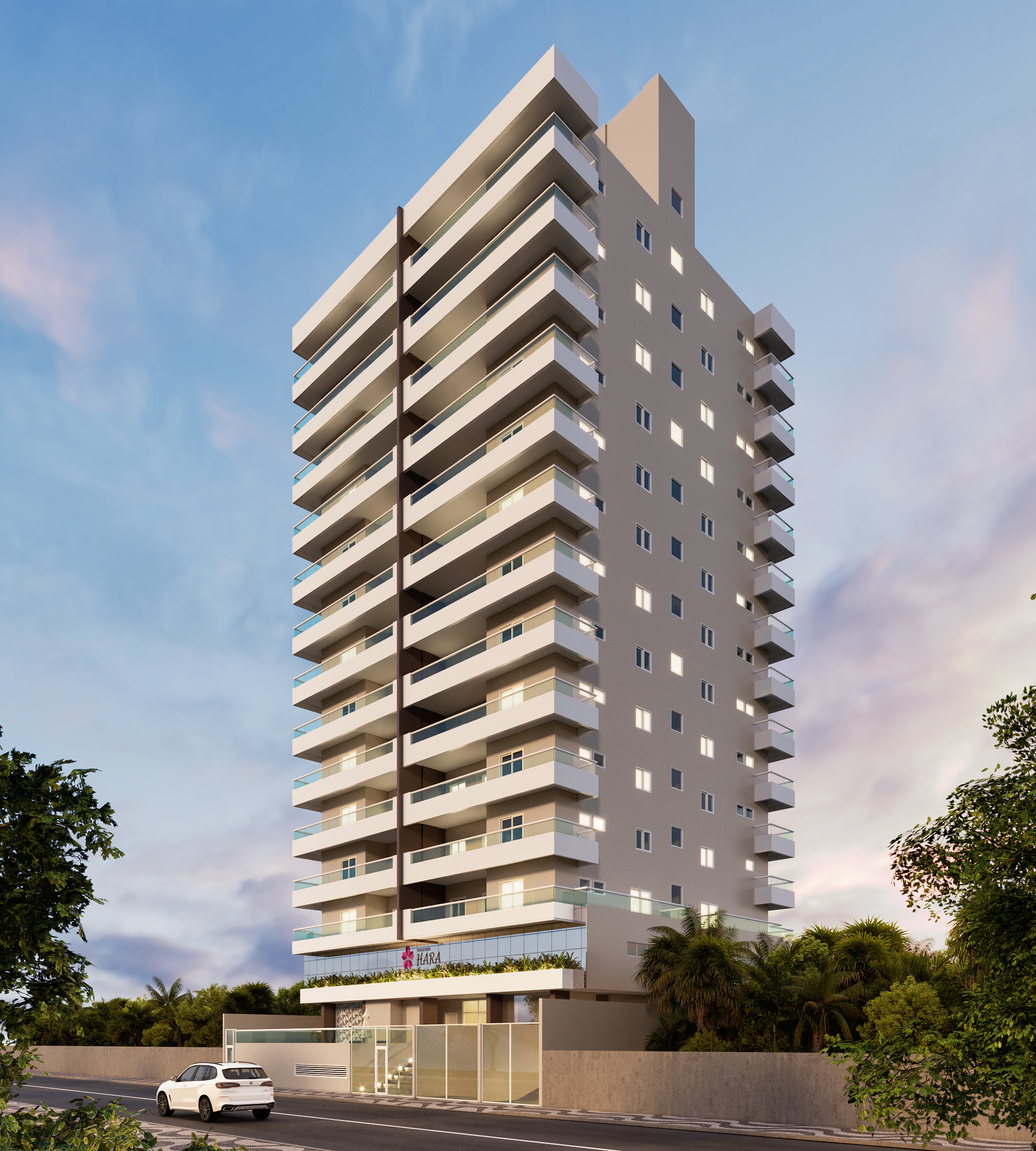 Construtora Fortcon - Residencial Hara - Praia Grande SP